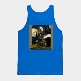 Starry Night Over The Burrow Tank Top